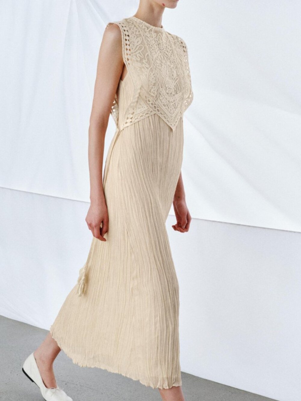 Zara Combination Dress W/ Detachable Overlay 7521/051/712